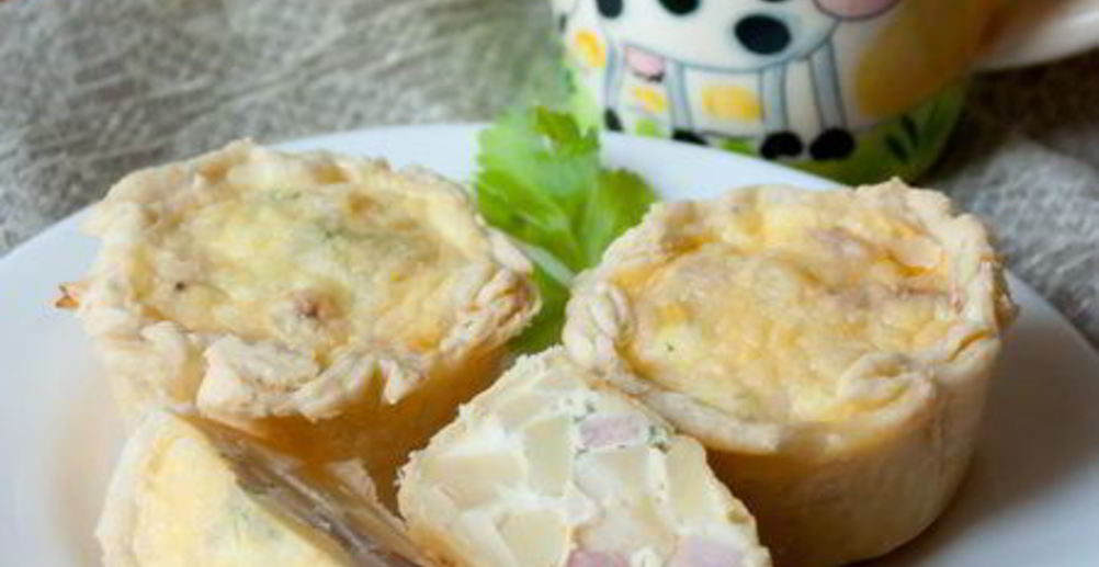 Рецепт тарты с копченой курицей и шпинатом