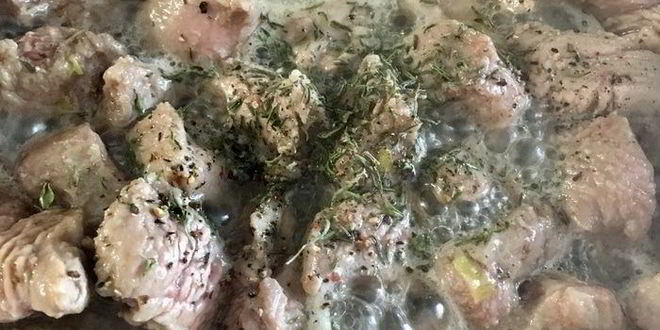 Рецепт мини-тартов с салатом из индейки и овощей