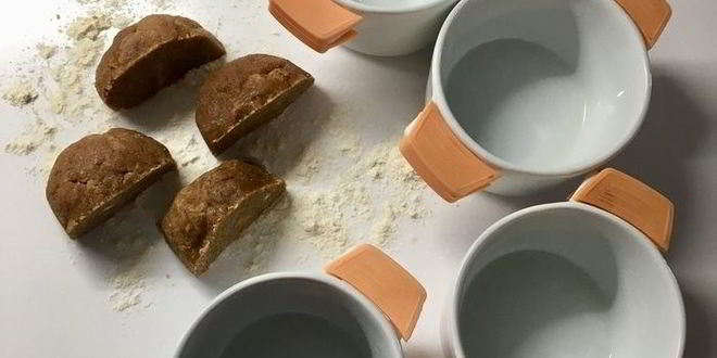 Рецепт мини-тартов с салатом из индейки и овощей