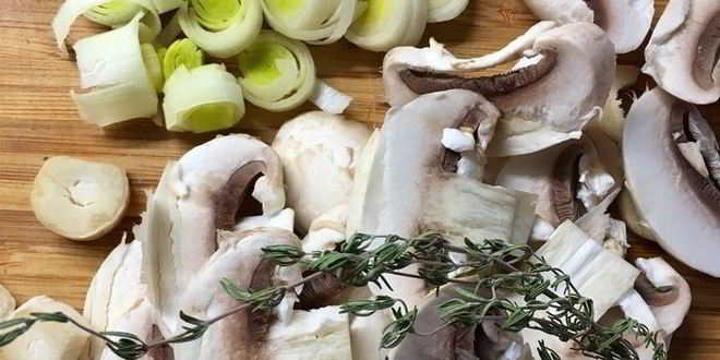 Рецепт мини-тартов с салатом из индейки и овощей