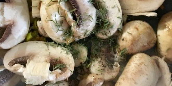 Рецепт мини-тартов с салатом из индейки и овощей