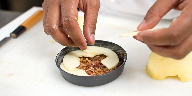 Рецепт облегченного тарта татен