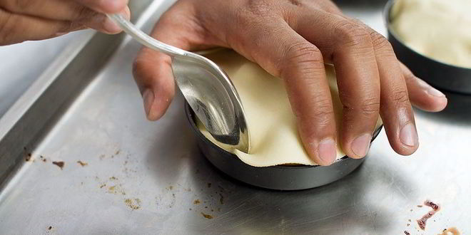 Рецепт облегченного тарта татен