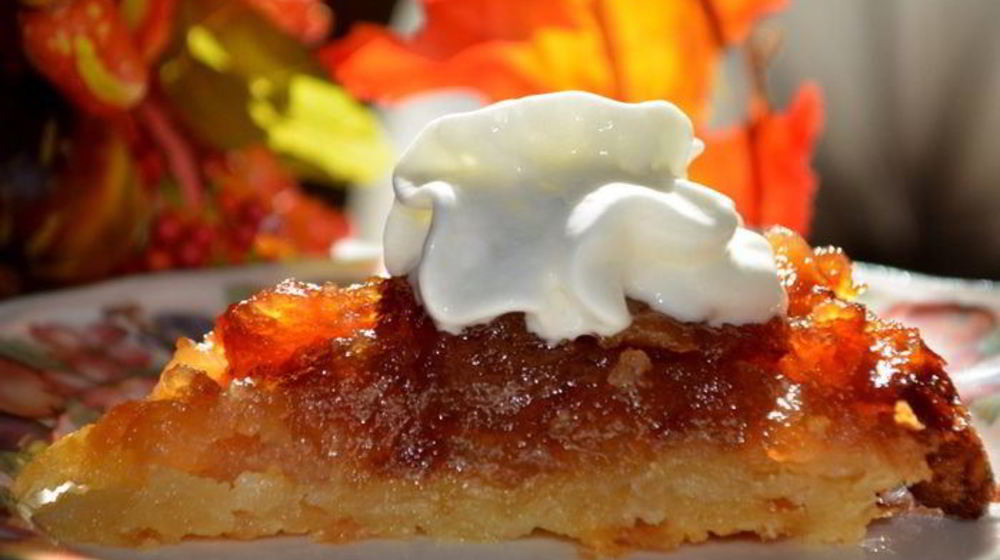 Как приготовить перевернутый яблочный тарт