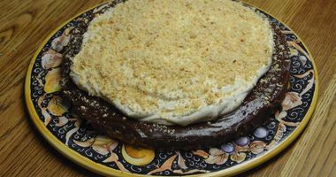 Рецепт Шоколадна-орехового тарт