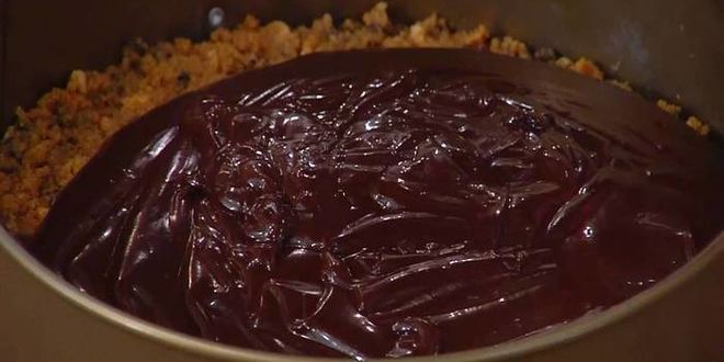 Рецепт шоколадна-орехового тарт