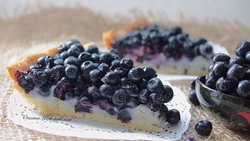 Рецепт Тарта Черника-лаванда