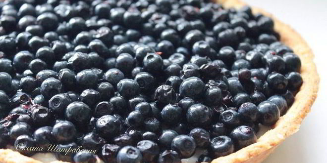 Рецепт тарта черника-лаванда