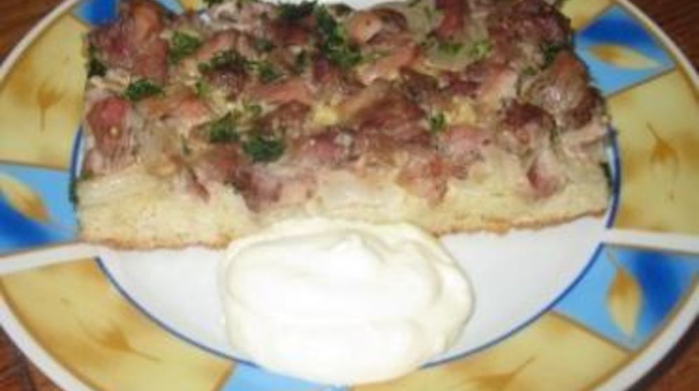 Как приготовить тарт фламбе