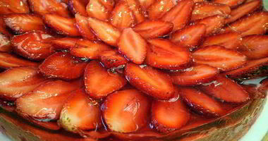 Рецепт Тарта с клубникой и белым шоколадом