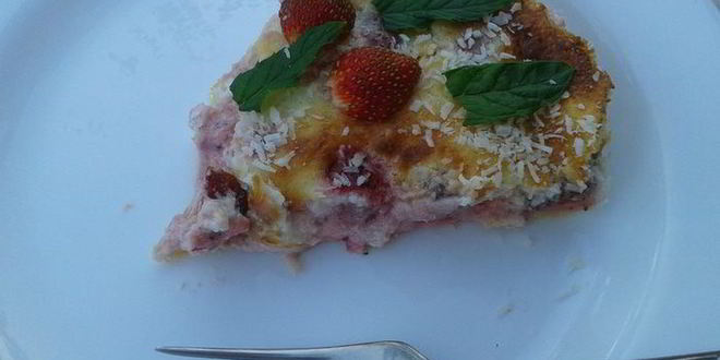 Рецепт тарта с клубникой