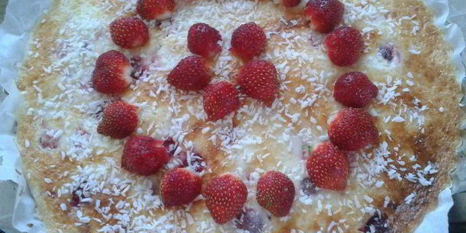 Рецепт тарта с клубникой
