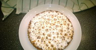 Рецепт Тарта с лимонным кремом и меренгой