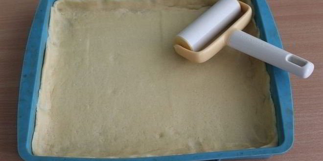 Рецепт тарта с персиками