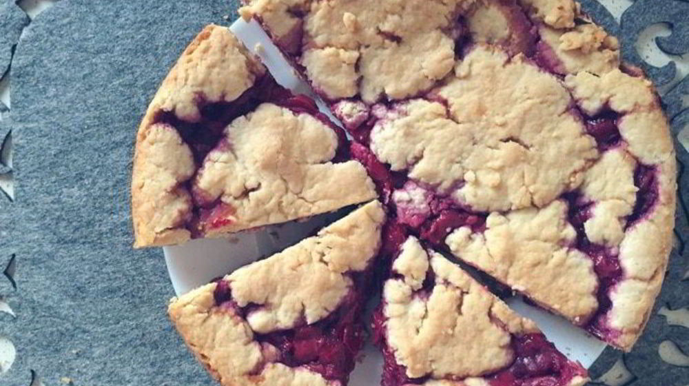 Как приготовить тарт с вишней