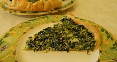 Рецепт Тарта со шпинатом и рикоттой