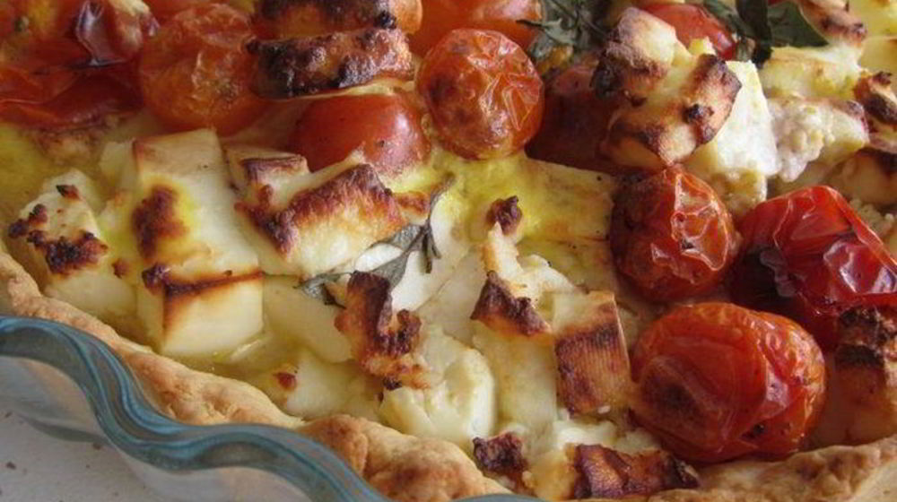 Как приготовить тарт сырно-томатный