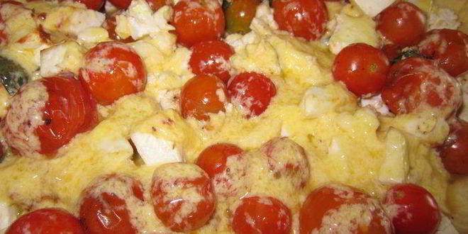 Рецепт тарта сырно-томатный