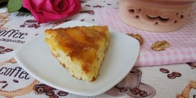 Рецепт тарта татен с тыквой и яблоком