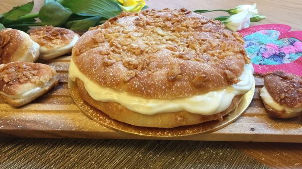 Как приготовить тарт тропезьен с творожным кремом