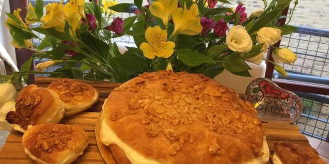 Рецепт тарта тропезьен с творожным кремом