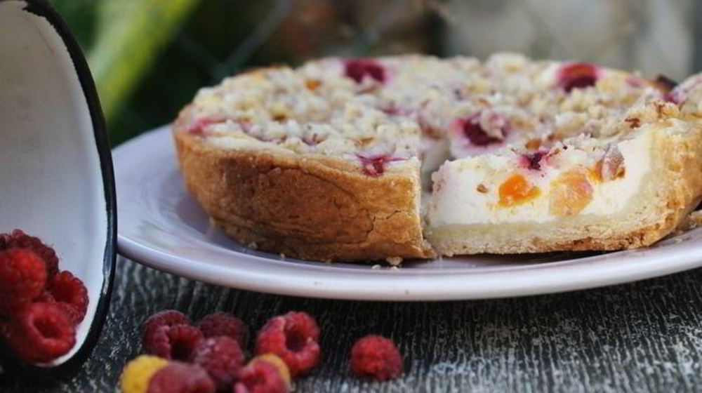 Как приготовить тарт творожно-абрикосовый