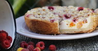 Рецепт Тарта творожно-абрикосовый