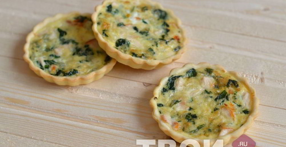 Рецепт тарт со шпинатом и рикоттой