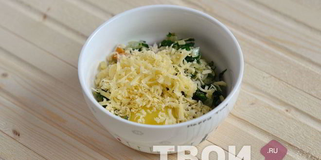 Рецепт тартов с копченой курицей и шпинатом