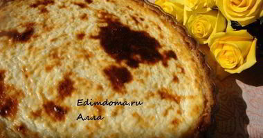 Рецепт Творожно-кокосового тарт