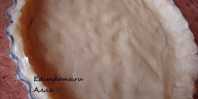 Рецепт творожно-кокосового тарт
