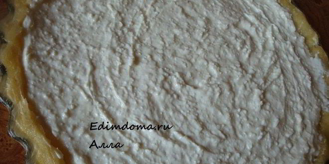 Рецепт творожно-кокосового тарт