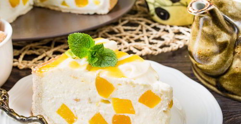 Рецепт тарт с персиками