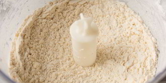 Рецепт творожного тарта с персиками