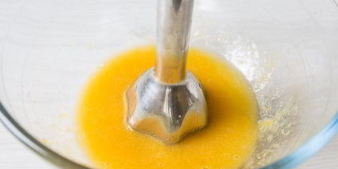 Рецепт творожного тарта с персиками