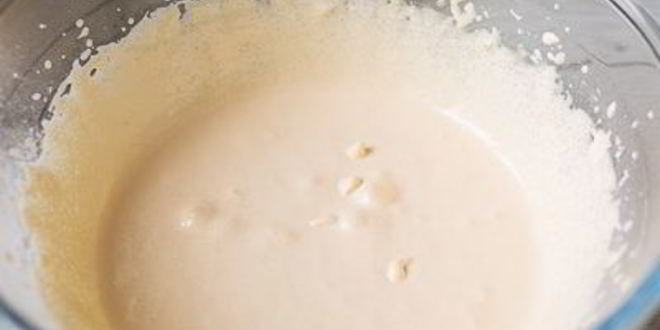 Рецепт творожного тарта с персиками