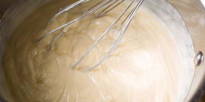 Рецепт творожного тарта с персиками