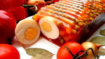 Рецепт Томатного желе-закуски Удиви гостей