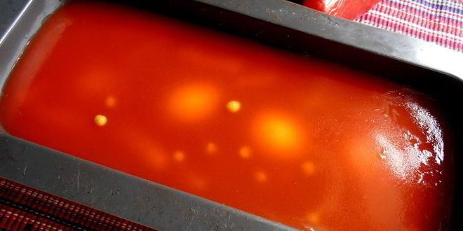 Рецепт томатного желе-закуски удиви гостей