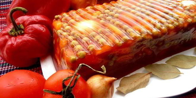 Рецепт томатного желе-закуски удиви гостей