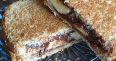 Рецепт Горячих тостов с бананом и шоколадом