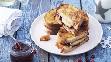 Рецепт Горячего тоста с камамбером