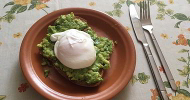 Рецепт Тоста с авокадо и яйцом пашот