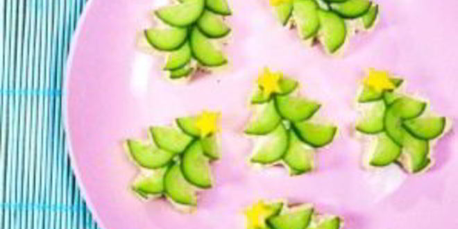 Рецепт тостов елочки