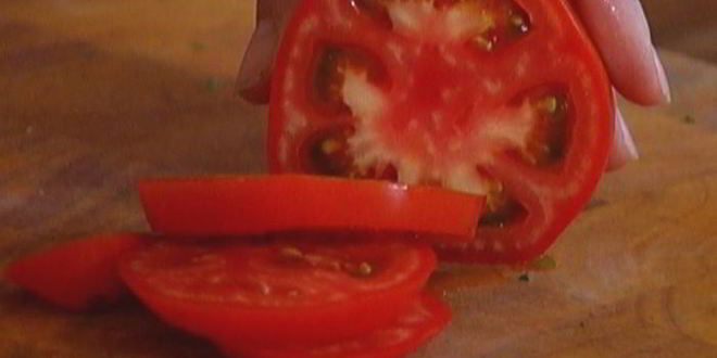 Рецепт тостов с беконом, помидорами, цукини и сыром