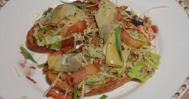 Рецепт Тостов с чечевицей и капустой