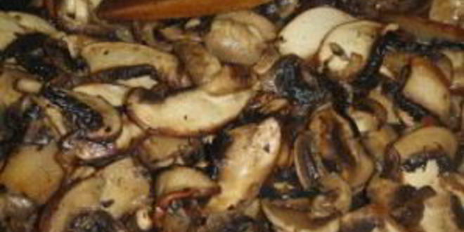 Рецепт тостов с грибами