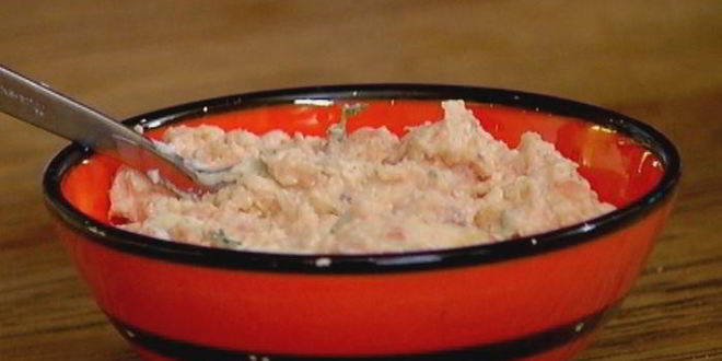 Рецепт тостов с патэ из копченой форели