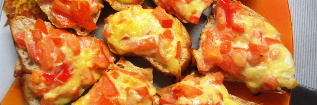 Рецепт Запеченных тостов с паприкой