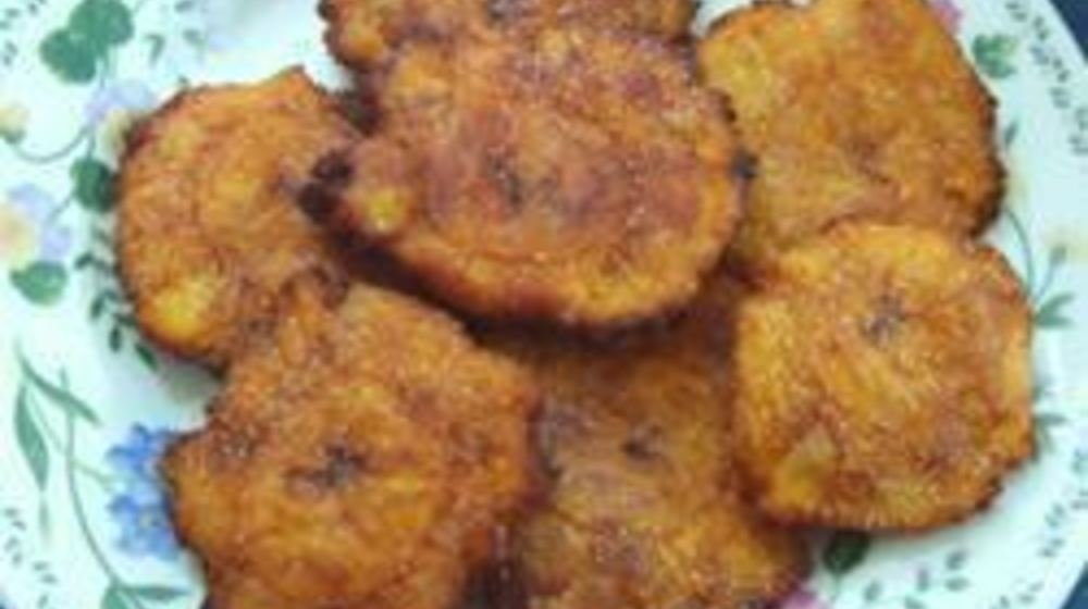 Как приготовить жареные плантаны тостонес